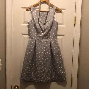 Like new! Adorable polka dot dress with belt.